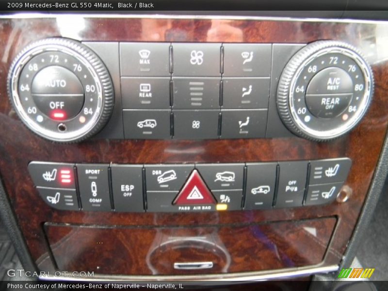 Black / Black 2009 Mercedes-Benz GL 550 4Matic