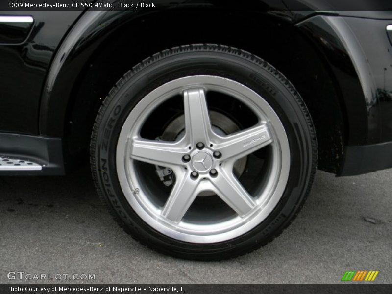 Black / Black 2009 Mercedes-Benz GL 550 4Matic