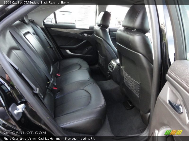 Black Raven / Ebony 2008 Cadillac CTS Sedan