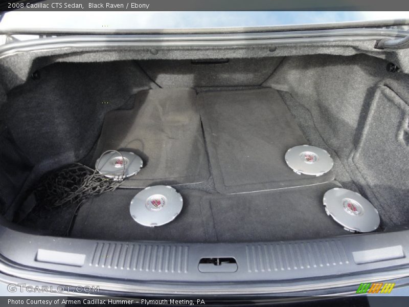 Black Raven / Ebony 2008 Cadillac CTS Sedan