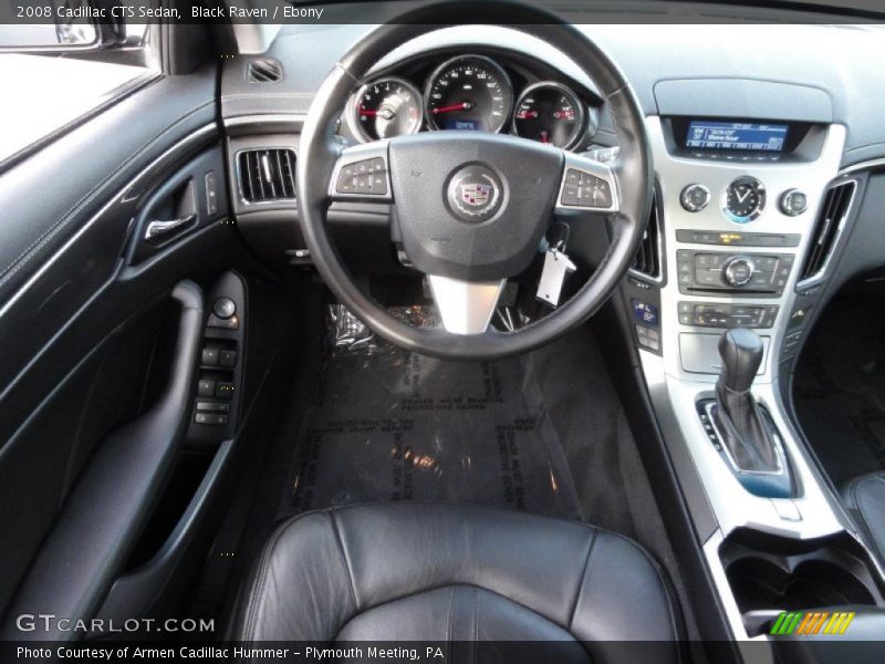 Black Raven / Ebony 2008 Cadillac CTS Sedan