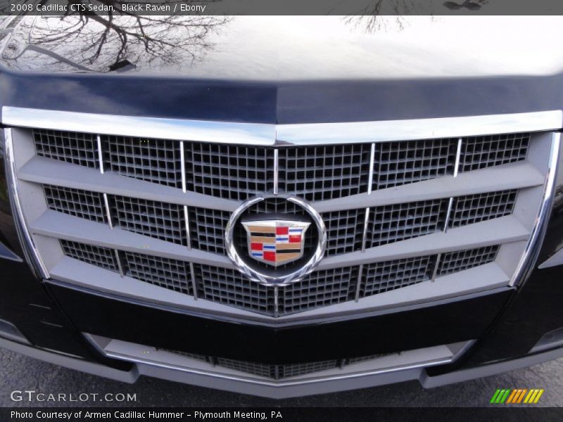 Black Raven / Ebony 2008 Cadillac CTS Sedan