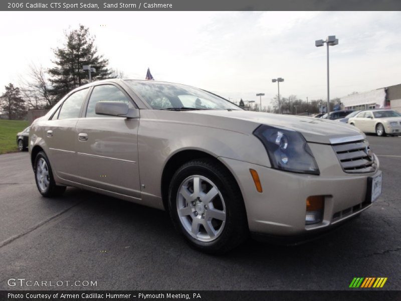 Sand Storm / Cashmere 2006 Cadillac CTS Sport Sedan