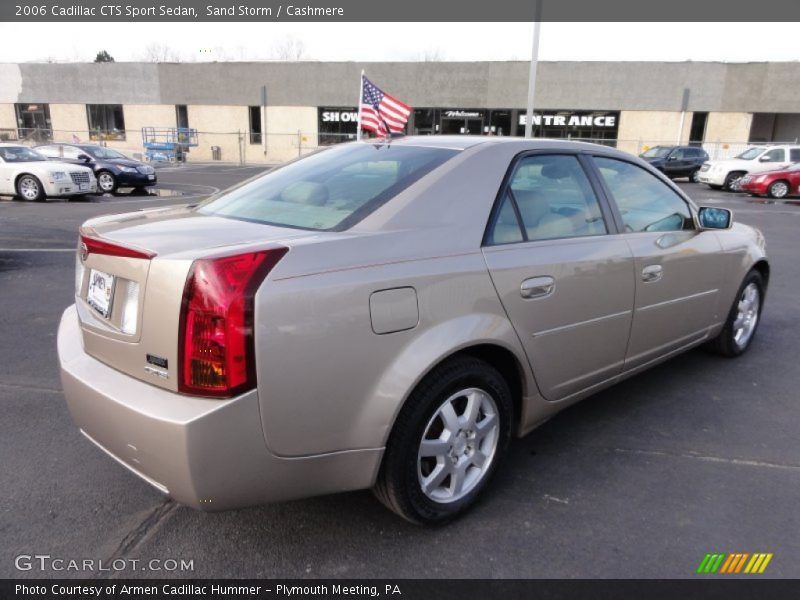 Sand Storm / Cashmere 2006 Cadillac CTS Sport Sedan