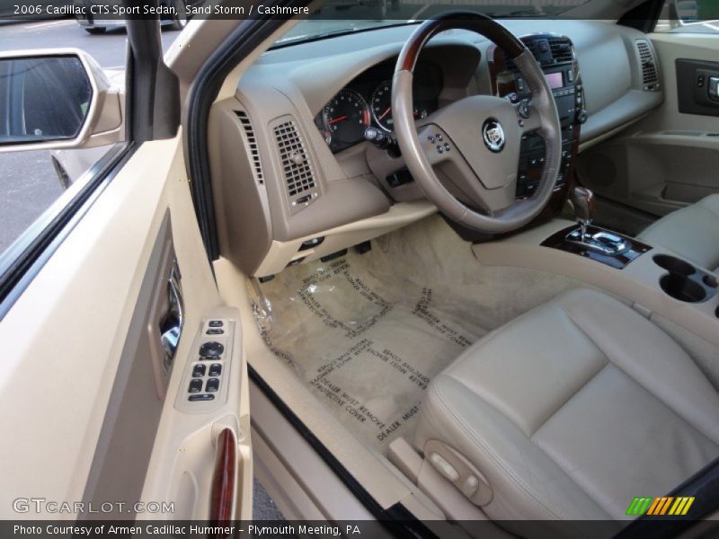 Sand Storm / Cashmere 2006 Cadillac CTS Sport Sedan