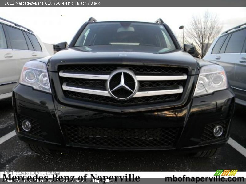 Black / Black 2012 Mercedes-Benz GLK 350 4Matic