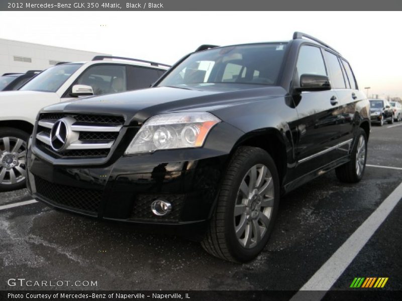 Black / Black 2012 Mercedes-Benz GLK 350 4Matic