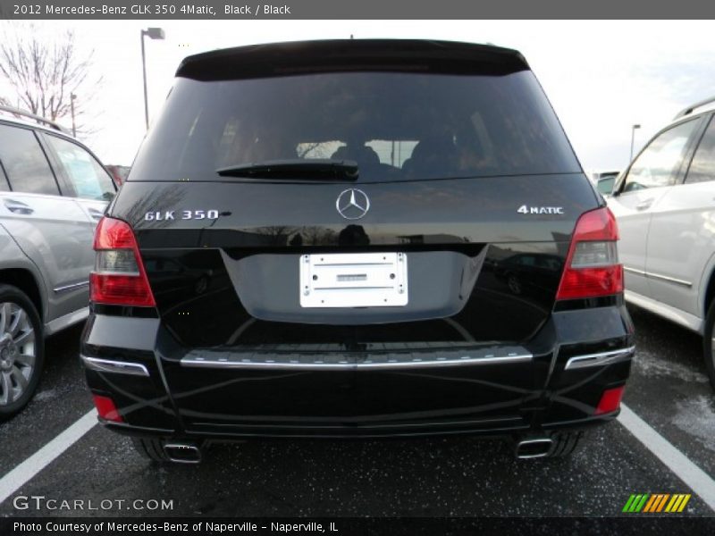 Black / Black 2012 Mercedes-Benz GLK 350 4Matic