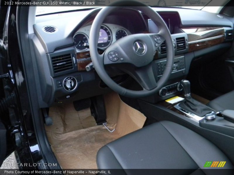 Black / Black 2012 Mercedes-Benz GLK 350 4Matic