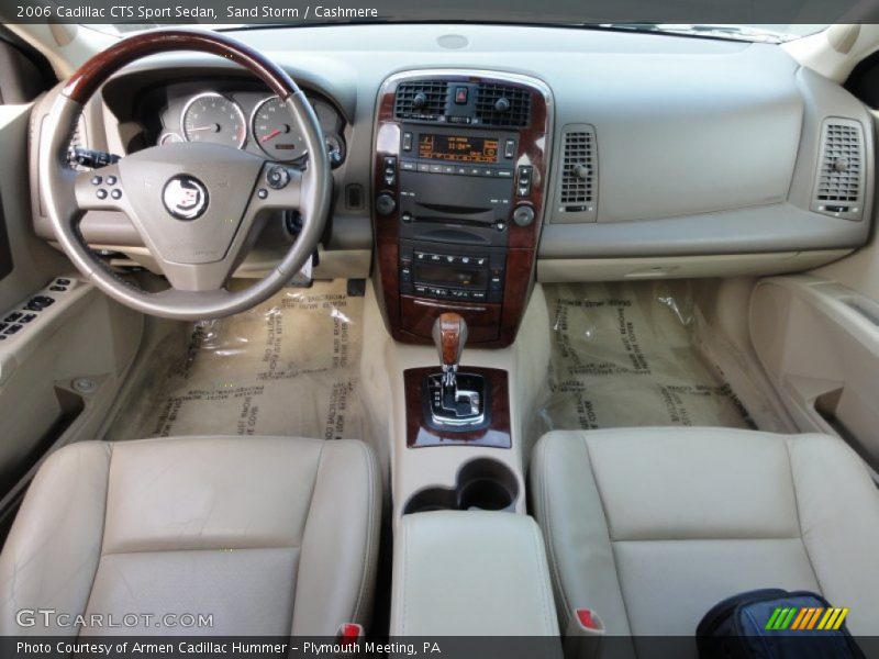Sand Storm / Cashmere 2006 Cadillac CTS Sport Sedan