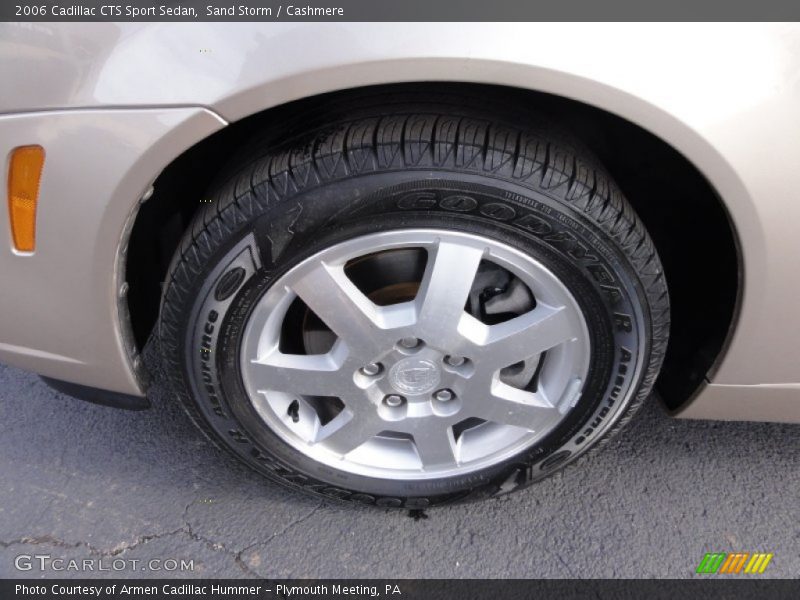 Sand Storm / Cashmere 2006 Cadillac CTS Sport Sedan