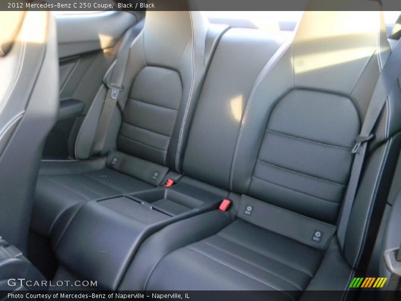 Black / Black 2012 Mercedes-Benz C 250 Coupe