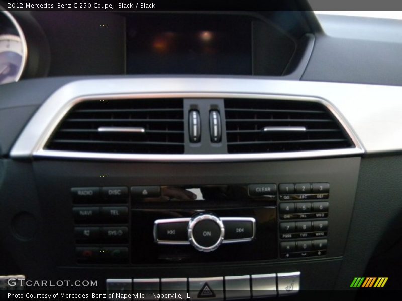 Black / Black 2012 Mercedes-Benz C 250 Coupe