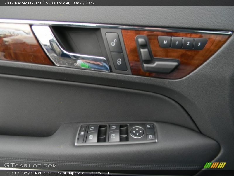 Controls of 2012 E 550 Cabriolet