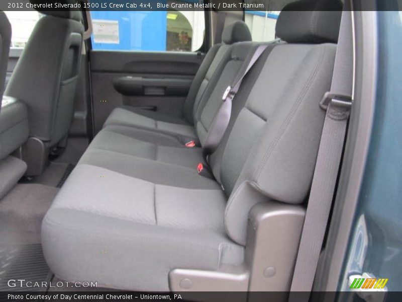 Blue Granite Metallic / Dark Titanium 2012 Chevrolet Silverado 1500 LS Crew Cab 4x4