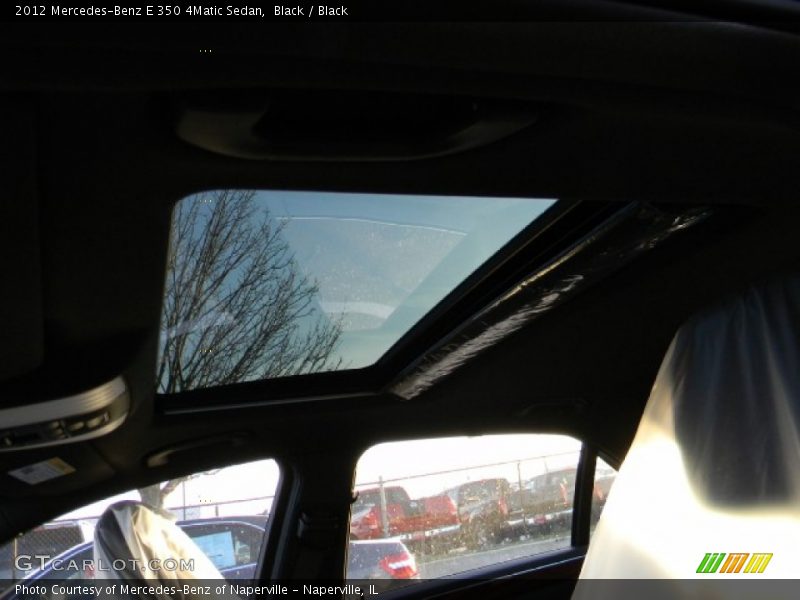 Black / Black 2012 Mercedes-Benz E 350 4Matic Sedan