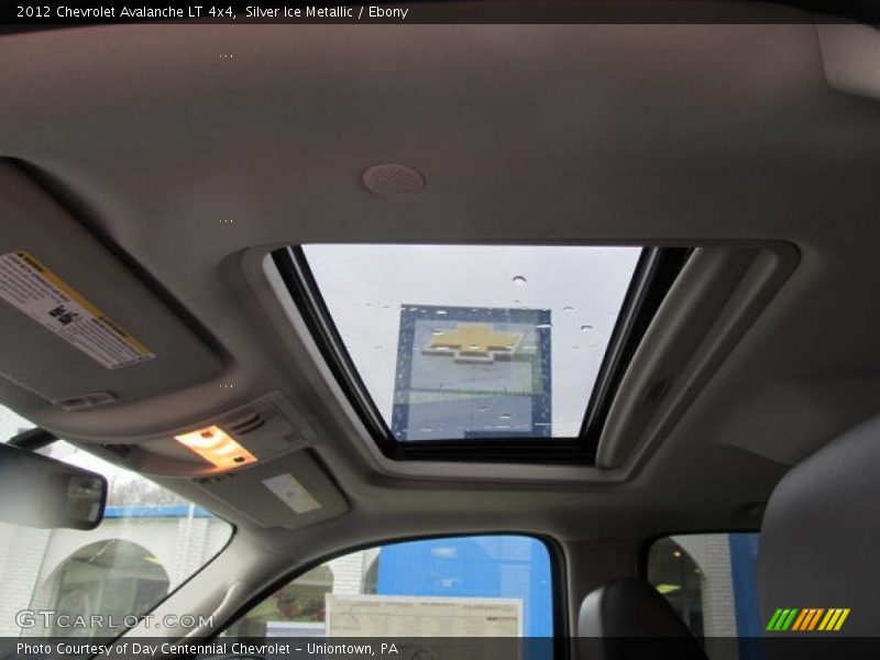 Silver Ice Metallic / Ebony 2012 Chevrolet Avalanche LT 4x4