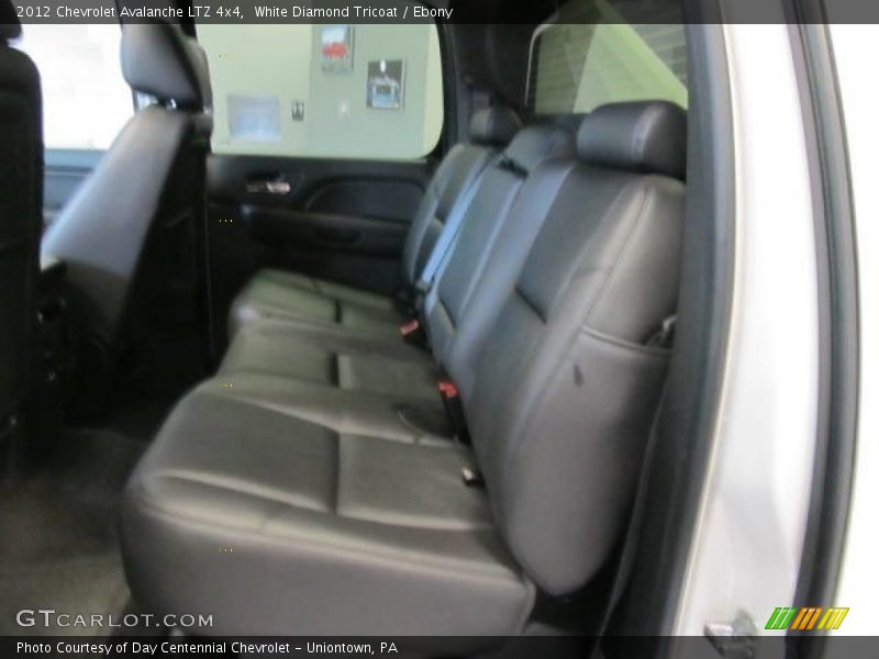 White Diamond Tricoat / Ebony 2012 Chevrolet Avalanche LTZ 4x4
