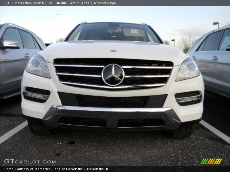 Arctic White / Almond Beige 2012 Mercedes-Benz ML 350 4Matic