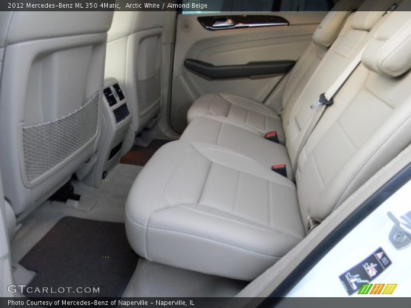 Arctic White / Almond Beige 2012 Mercedes-Benz ML 350 4Matic