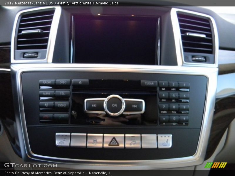 Arctic White / Almond Beige 2012 Mercedes-Benz ML 350 4Matic