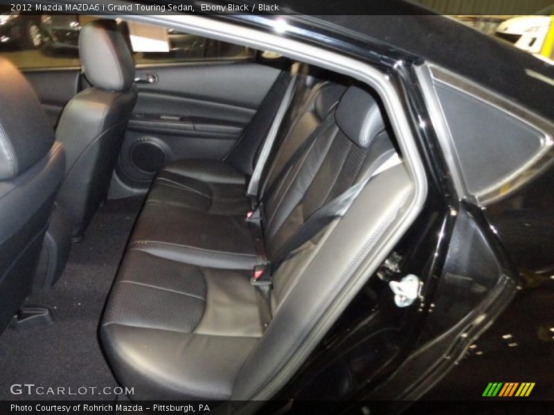 Ebony Black / Black 2012 Mazda MAZDA6 i Grand Touring Sedan