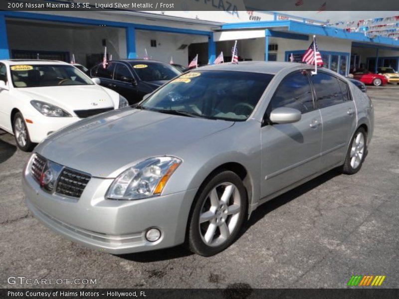 Liquid Silver Metallic / Frost 2006 Nissan Maxima 3.5 SE