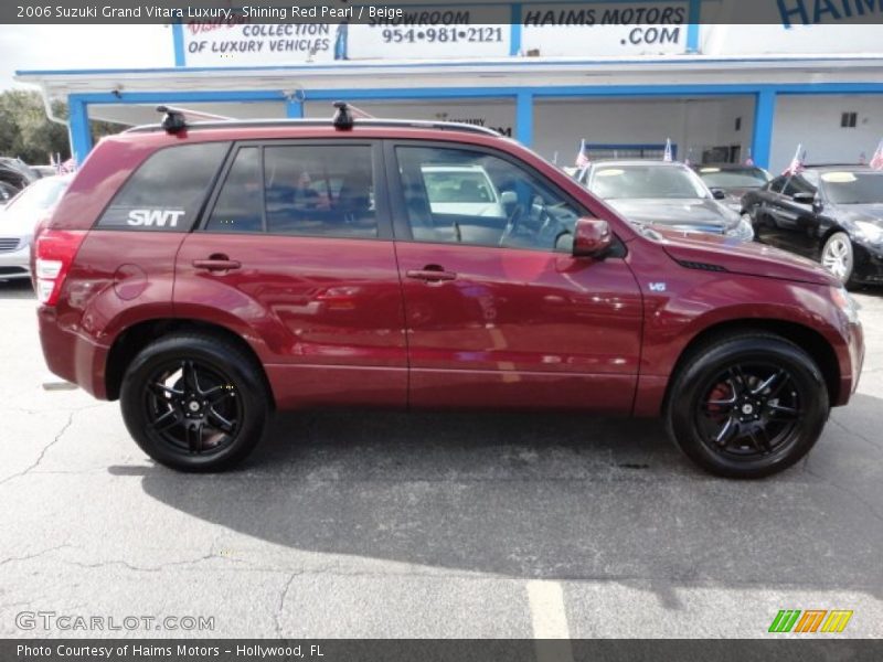 Shining Red Pearl / Beige 2006 Suzuki Grand Vitara Luxury