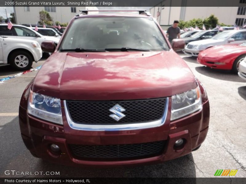 Shining Red Pearl / Beige 2006 Suzuki Grand Vitara Luxury