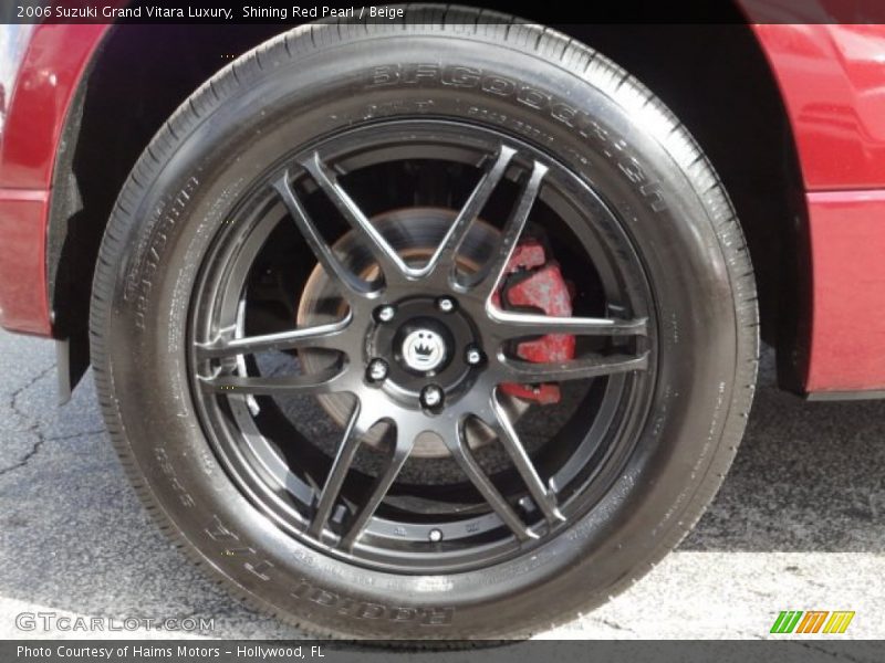 Shining Red Pearl / Beige 2006 Suzuki Grand Vitara Luxury