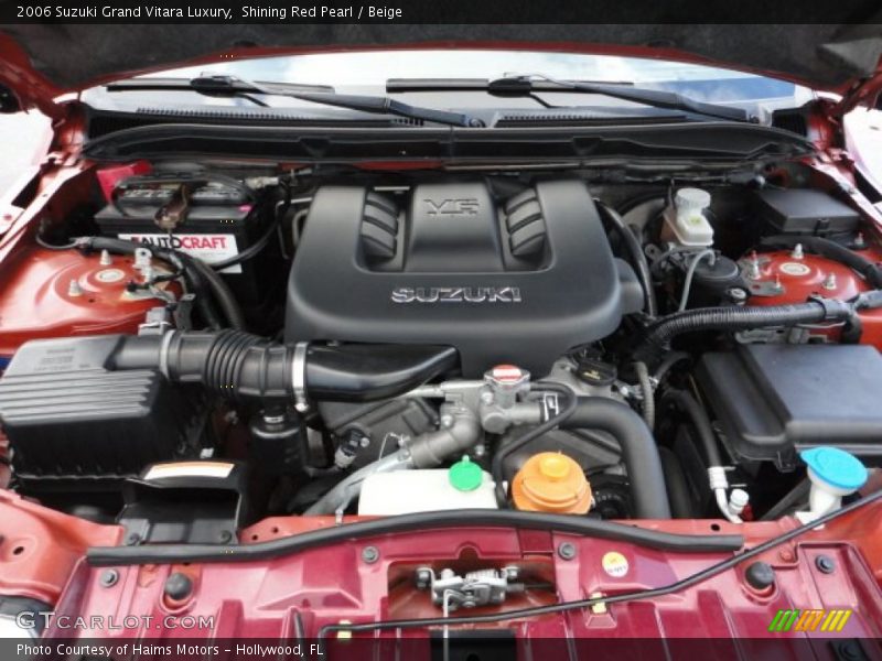 Shining Red Pearl / Beige 2006 Suzuki Grand Vitara Luxury