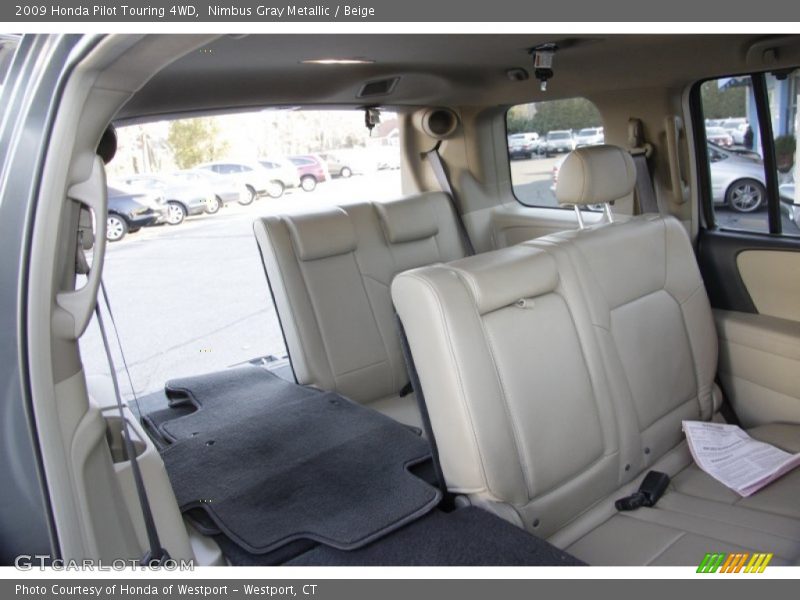 Nimbus Gray Metallic / Beige 2009 Honda Pilot Touring 4WD