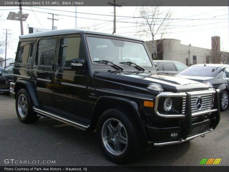 Black / Black 2008 Mercedes-Benz G 55 AMG