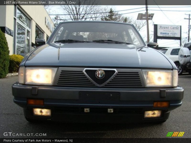  1987 Milano Silver Blue Metallic