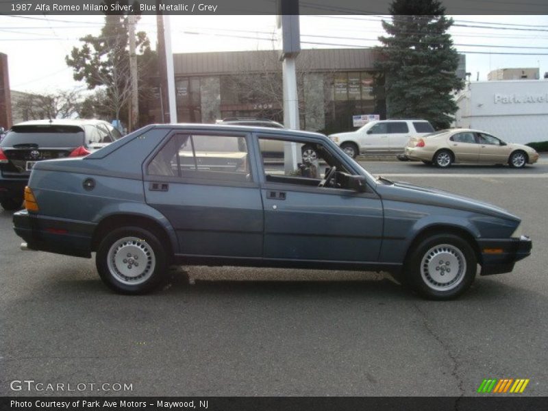  1987 Milano Silver Blue Metallic