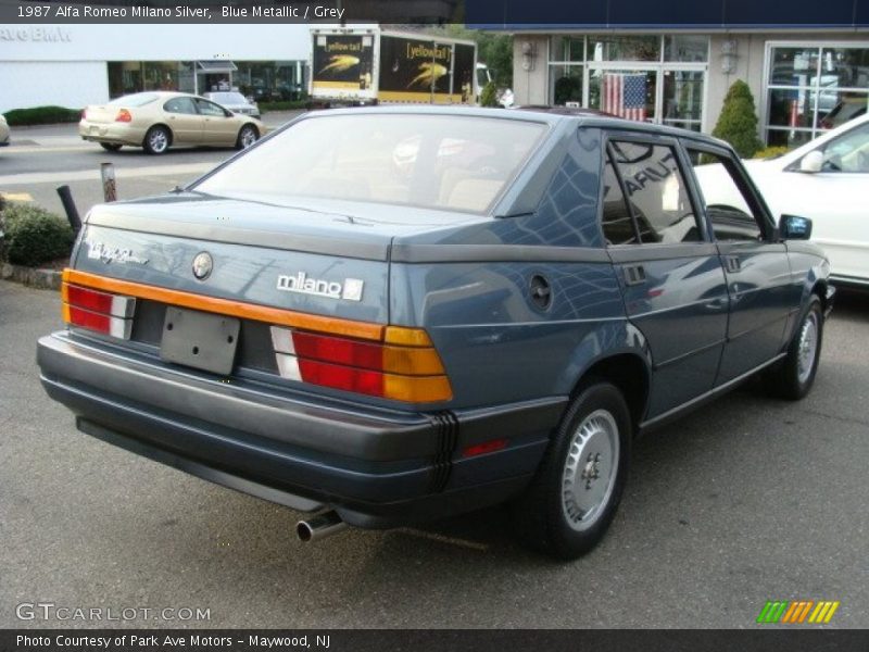  1987 Milano Silver Blue Metallic