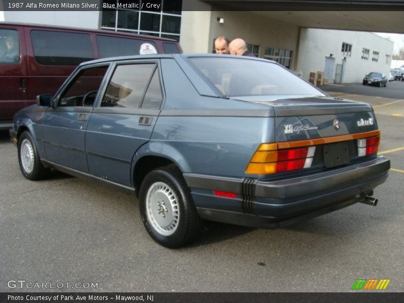  1987 Milano Silver Blue Metallic