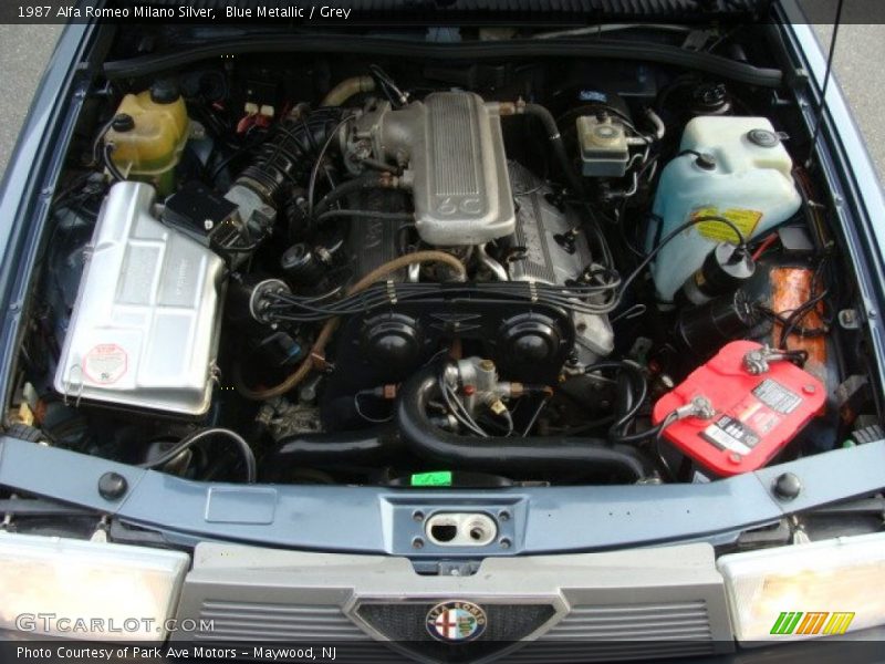  1987 Milano Silver Engine - 2.5 Liter SOHC 12-Valve V6