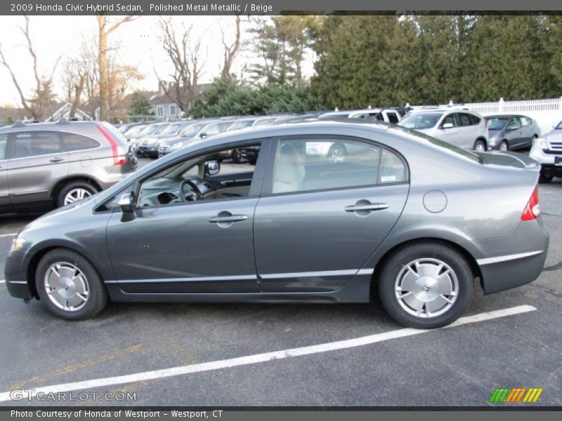  2009 Civic Hybrid Sedan Polished Metal Metallic