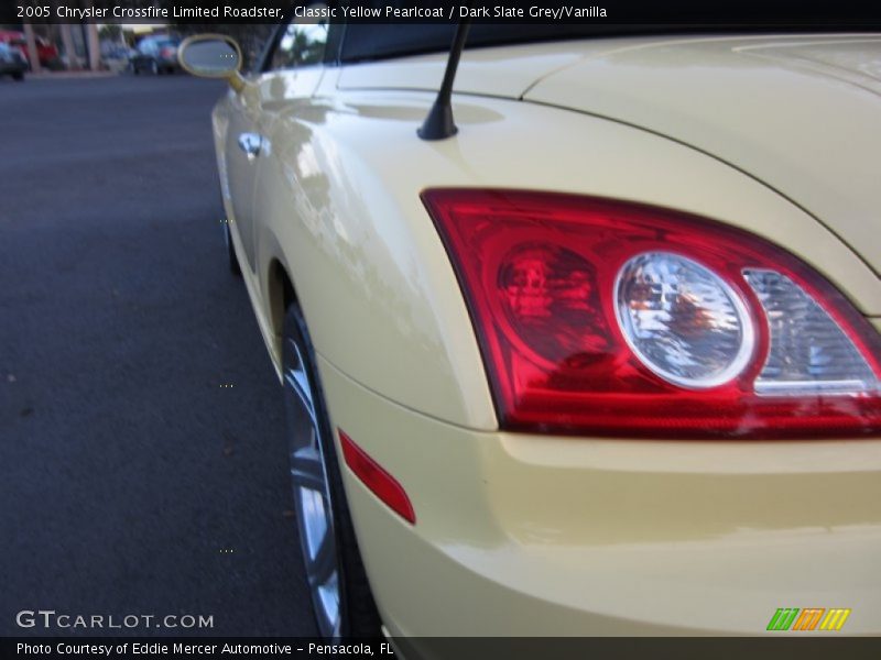 Classic Yellow Pearlcoat / Dark Slate Grey/Vanilla 2005 Chrysler Crossfire Limited Roadster