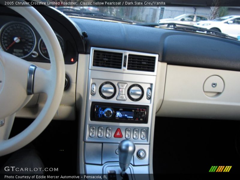 Classic Yellow Pearlcoat / Dark Slate Grey/Vanilla 2005 Chrysler Crossfire Limited Roadster