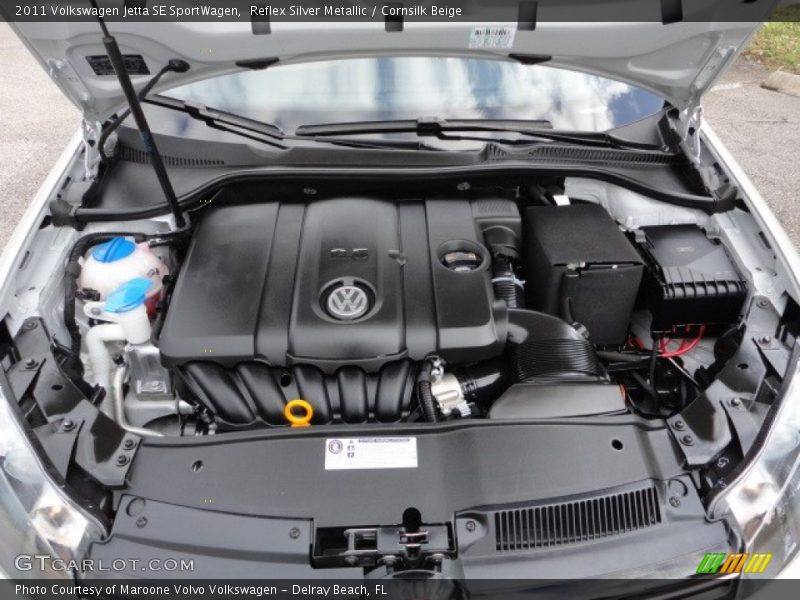  2011 Jetta SE SportWagen Engine - 2.5 Liter DOHC 20-Valve 5 Cylinder