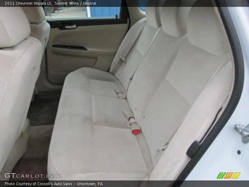 Summit White / Neutral 2011 Chevrolet Impala LS
