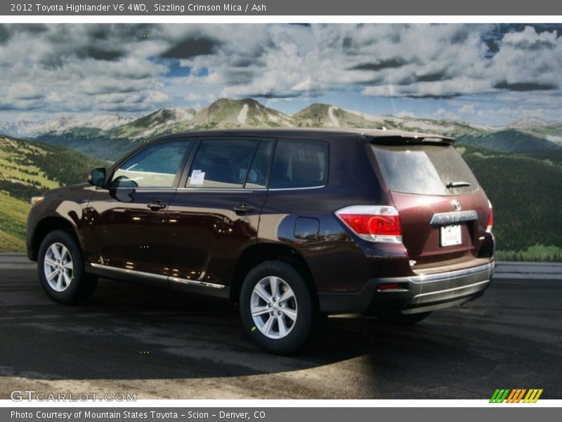 Sizzling Crimson Mica / Ash 2012 Toyota Highlander V6 4WD