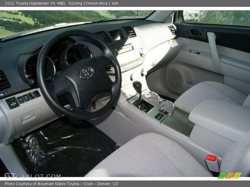 Sizzling Crimson Mica / Ash 2012 Toyota Highlander V6 4WD
