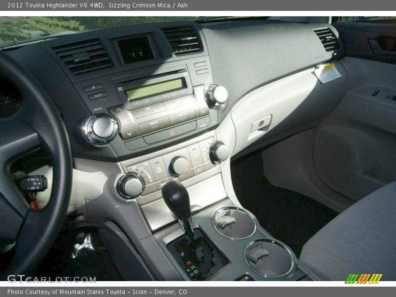 Sizzling Crimson Mica / Ash 2012 Toyota Highlander V6 4WD