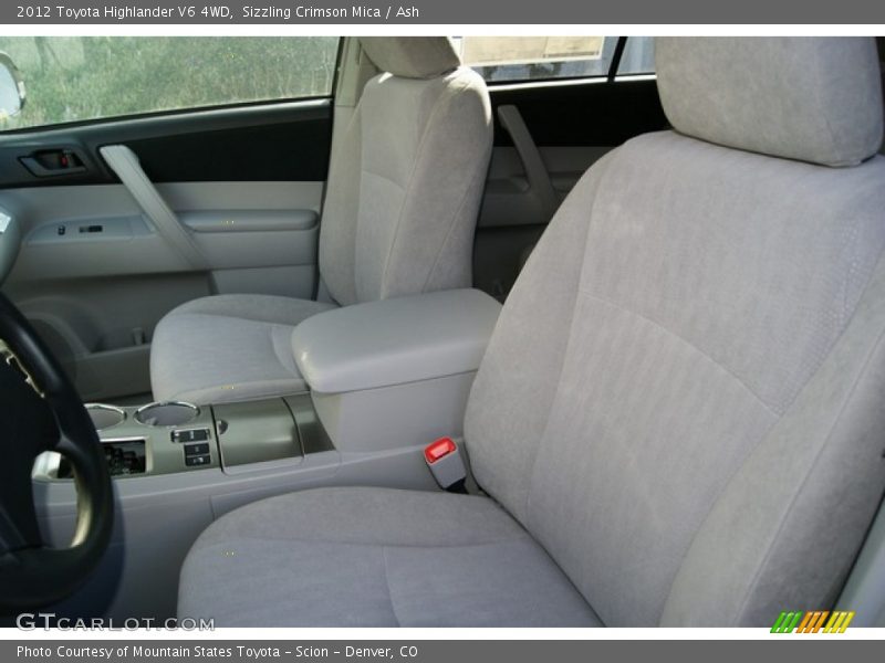 Sizzling Crimson Mica / Ash 2012 Toyota Highlander V6 4WD