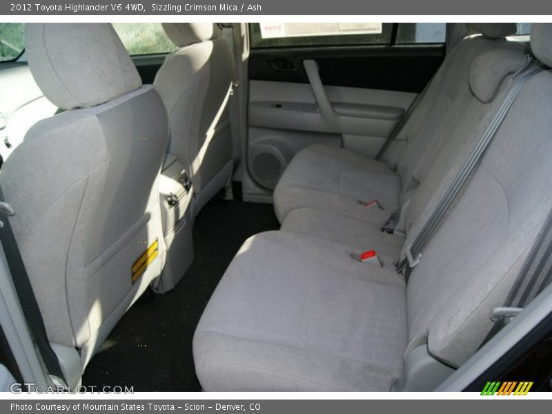 Sizzling Crimson Mica / Ash 2012 Toyota Highlander V6 4WD