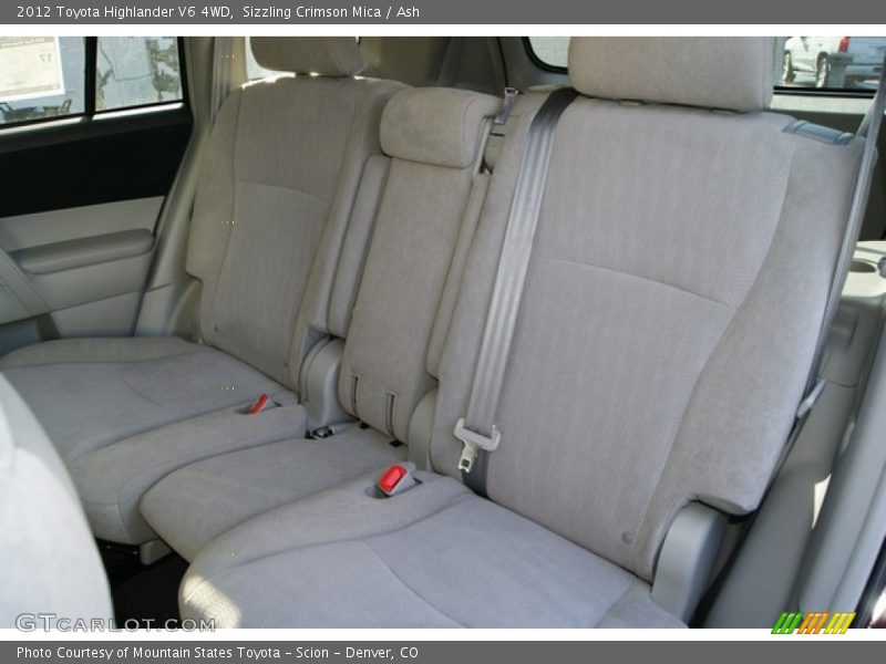 Sizzling Crimson Mica / Ash 2012 Toyota Highlander V6 4WD