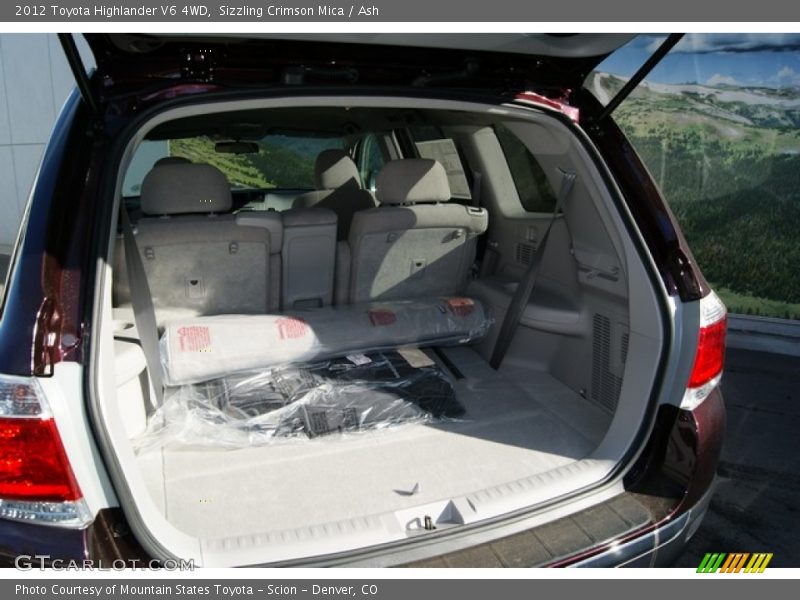 Sizzling Crimson Mica / Ash 2012 Toyota Highlander V6 4WD